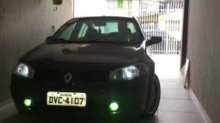 Instalando xenon milha megane ii