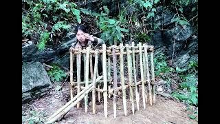 Amazing survival skills when living in the primitive jungle