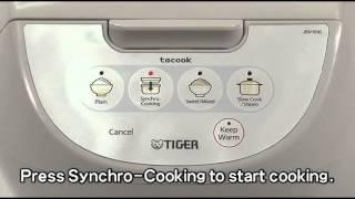 Tiger JBV Series Computerize Rice Cooker