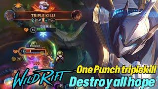 Wild rift This punch destroyed all hope - Sett vs yasuo baron lane season 14