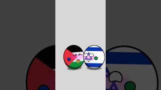 israel and palestine peace #historyballs #countryballs