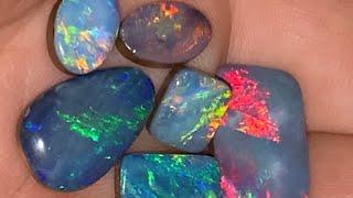 Opal doublets: from scrap to gemstone.