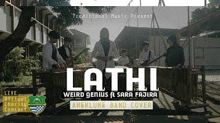 RSG MEGA PROJECT - Traditional Music LATHI - WEIRD GENIUS Feat. SARA FAJIRA (Live Angklung Cover)