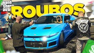 POR DENTRO DA ROTINA DE LADRÕES DE CARROS no GTA 5 Online