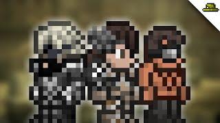 METAL GEAR RISING | TERRARIA CUSTOM CHARACTERS | VANITY SETS ( Raiden, Armstrong, Jetstream Sam)