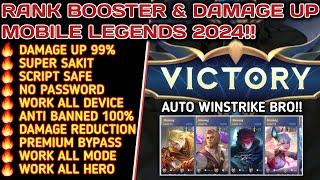 UPDATE‼️ SCRIPT RANK BOOSTER & DAMAGE ALL HERO TERBARU 2024 NO PASSWORD