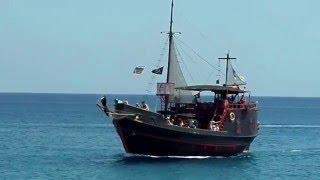 Sailing frigate and the Mediterranean Sea!