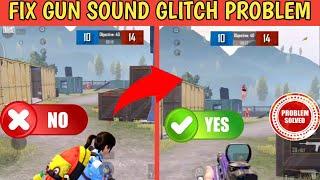 How to fix Tdm gun sound glitch in bgmi | Tdm gun sound problem kaise thik kre | Fix gun sound