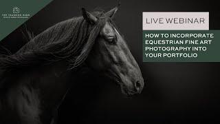 Adding Equestrian Fine Art Photography to your portfolio