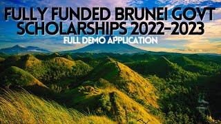 Government of Brunei Darussalam Scholarships 2022-2023 | Fully Funded Scholarship | Demo Application