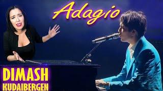 DIMASH Qudaibergen - Adagio | ¿Qué nos transmite? | CANTANTE ARGENTINA - REACCION & ANALISIS |