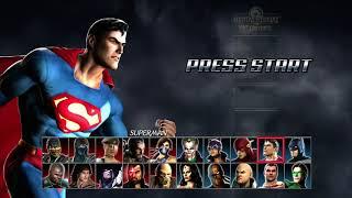 Mortal Kombat vs DC Universe - Arcade mode as Superman