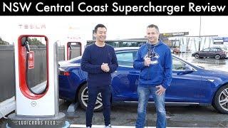 Tesla Supercharger Review NSW Central Coast Tuggerah Super Centre | Ludicrous Feed | Tesla Tom