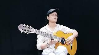 MỘNG HOA SIM | THIÊN TÚ | NGUYỄN HUY GUITAR COVER