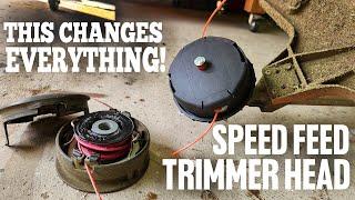 Speed Feed Trimmer Head... An absolute must!!