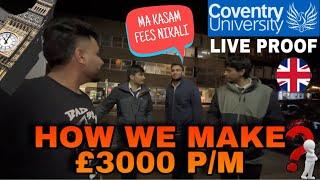 LIVE PROOF: International Students Job Karke Aise Apni COLLEGE KI POORI FEES NIKALTE HAI in UK