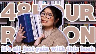 i read 5 books in 48 HOURS  48 hour readathon vlog (and the chill vibes were everything)