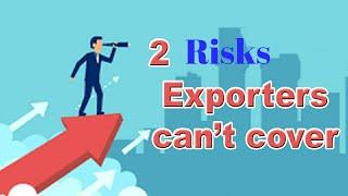 #kdsushma #globalfortune #exportrisk Two Risks Exporters Can't Cover