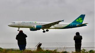 CORK AIRPORT SPOTTING - Wet landings and Take offs