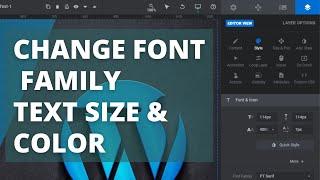 How To Change Font Family In Slider Revolution 6 | 2024