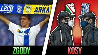 ZGODY I KOSY WSZYSTKICH KLUBÓW EKSTRAKLASY