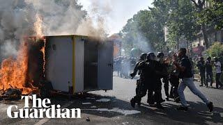 France: police clash with protesters demanding pension reform reversal