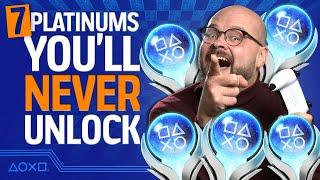 7 Hardest Platinum Trophies You'll Never Unlock