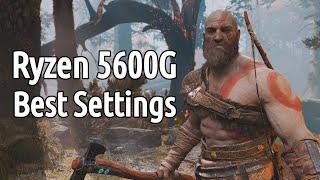 Ryzen 5600G | God of War | Best Graphics Settings