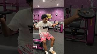 Today’s workout is 20 sets of “I’m just a girl” #funny #viral #youtubeshorts #shorts #fyp #comedy