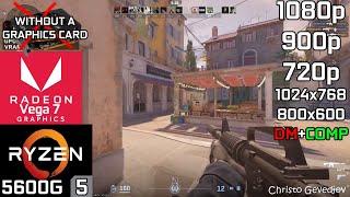 Counter Strike 2 - Ryzen 5 5600G Vega 7 & 16GB RAM