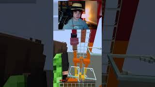 Minecraft Glass Tower  #minecraft #minecraftshorts #shorts