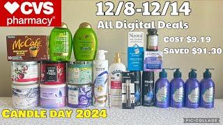 CVS HAUL || 12/8-12/4 + CANDLE DAY 2024 HAUL