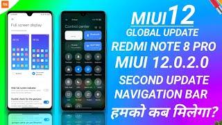 REDMI NOTE 8 PRO MIUI 12.0.2.0 STABLE GLOBAL UPDATE, ANDROID 10 NAVIGATION, FLOTING WINDOW, ALL INFO