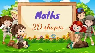 2D Shapes | Different 2D Shapes Sides & Corners |