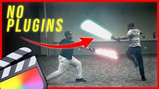 Lightsabers Are EASY In Final Cut Pro 10.6 NO PLUGINS!