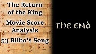 3.53 Bilbo's Song | LotR Score Analysis