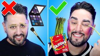 Testing YOUR 5-Minute Crafts Beauty Hacks!  The Welsh Twins