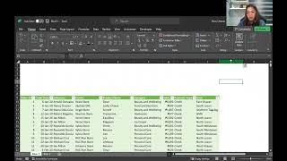 Part 1: MS Excel Basic Dashboard Creation Tutorial: Easy-to-use Excel Table Features