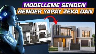 YAPAY ZEKA İLE 1 DK DA MÜKEMMEL RENDERLAR! Visoid ile Kaliteli Render nasıl alınır?