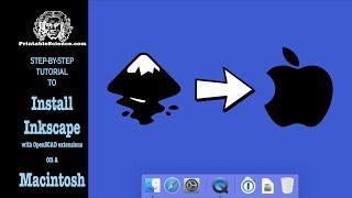 TUTORIAL: Install Inkscape on a Mac with OpenSCAD extensions