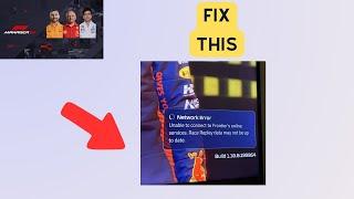 How to Fix "Network Error" in F1 Manager 24