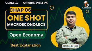 Chap 6 Open Economy- Macroeconomics l Oneshot l The Economics Guru