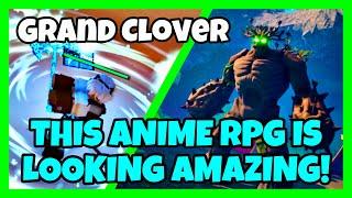 THIS NEW UPCOMING ANIME RPG IS LOOKING AMAZING! | Roblox | [Grand Clover]