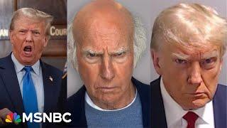 Yikes: See Trump roasted and dunked on by Larry David as 'Curb' ends