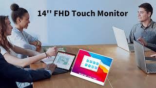 14 Inch 1080P 72%NTSC Anti-Peeking Touch Portable Monitor (MG140-FT02)