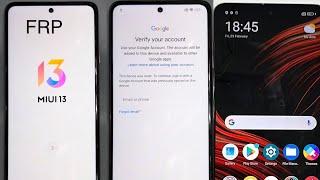 Poco X3 X3 Pro Frp Bypass Without PC MIUI13 Android 12 Method 100%