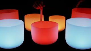 Aura Cleanse - Release Negative Energy - Crystal Bowls 432Hz Healing Sound Bath