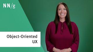 Object-Oriented UX (OOUX)