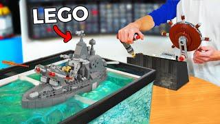 I Built a LEGO Warship Simulator Game!!