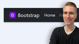 Bootstrap 5 Navbar with Logo and Text